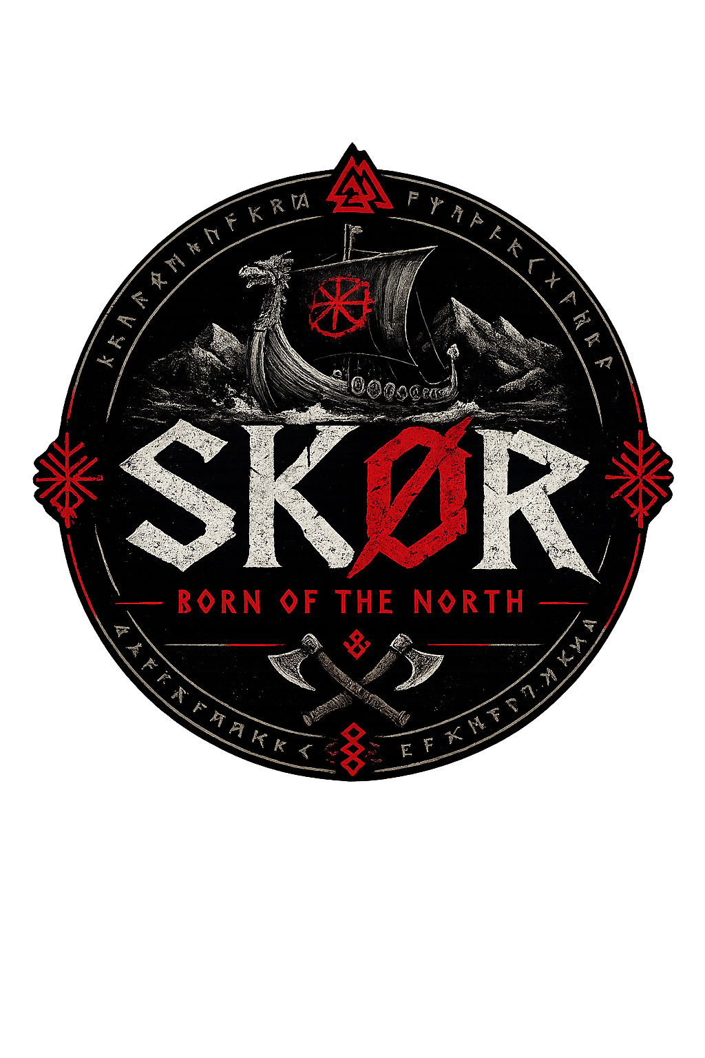 SKØR Born of the North - SWEAT SKØR UNISEXE