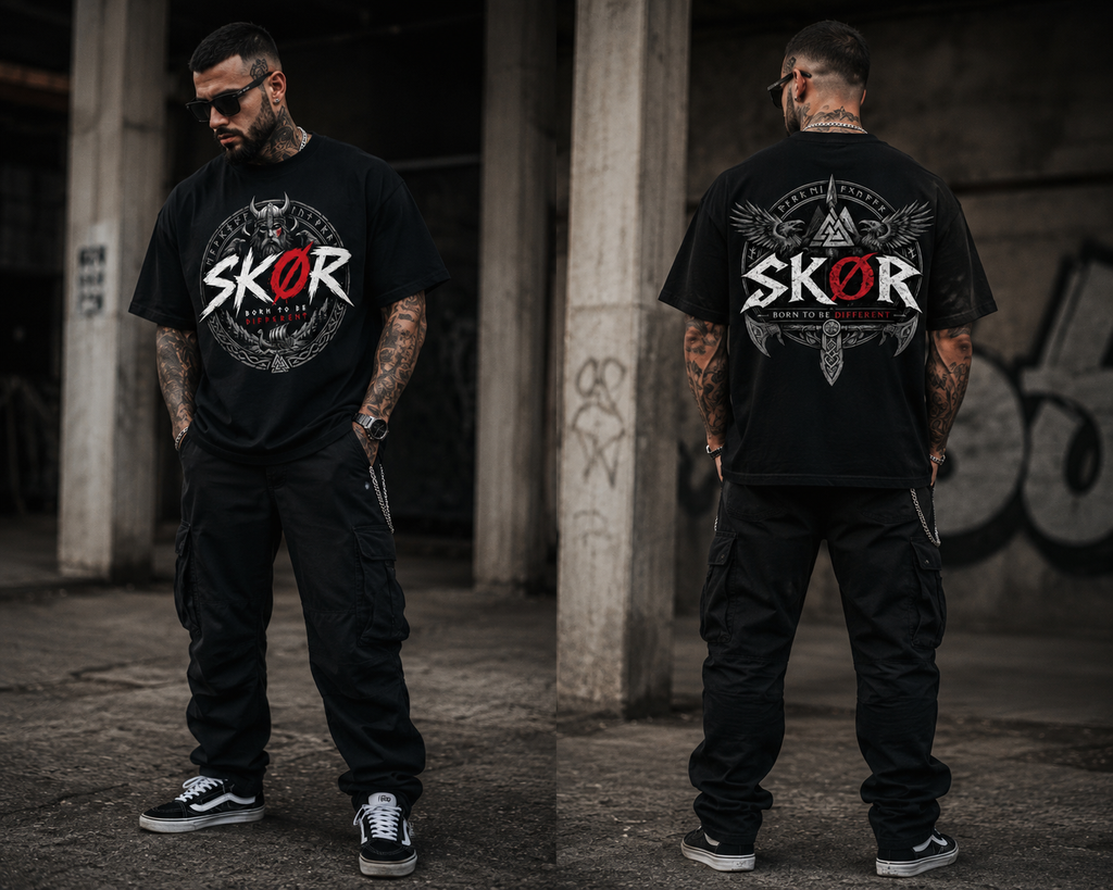 SKØR T-SHIRT BORN TO BE DIFFERENT