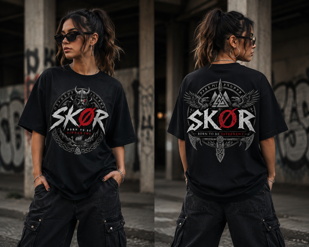 SKØR T-SHIRT BORN TO BE DIFFERENT