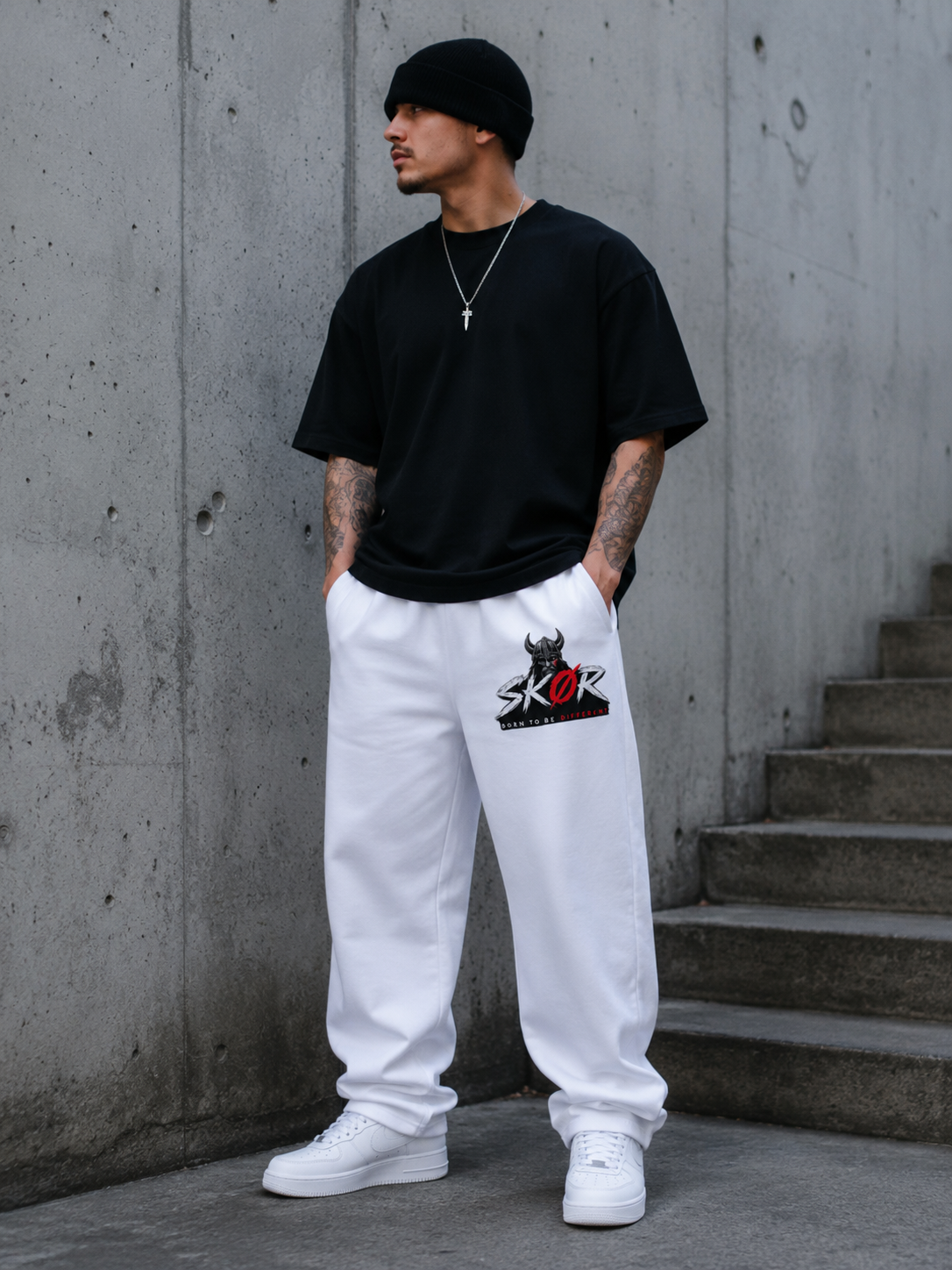 SKØR PANTALON UNISEXE BORN TO BE DIFFERENT
