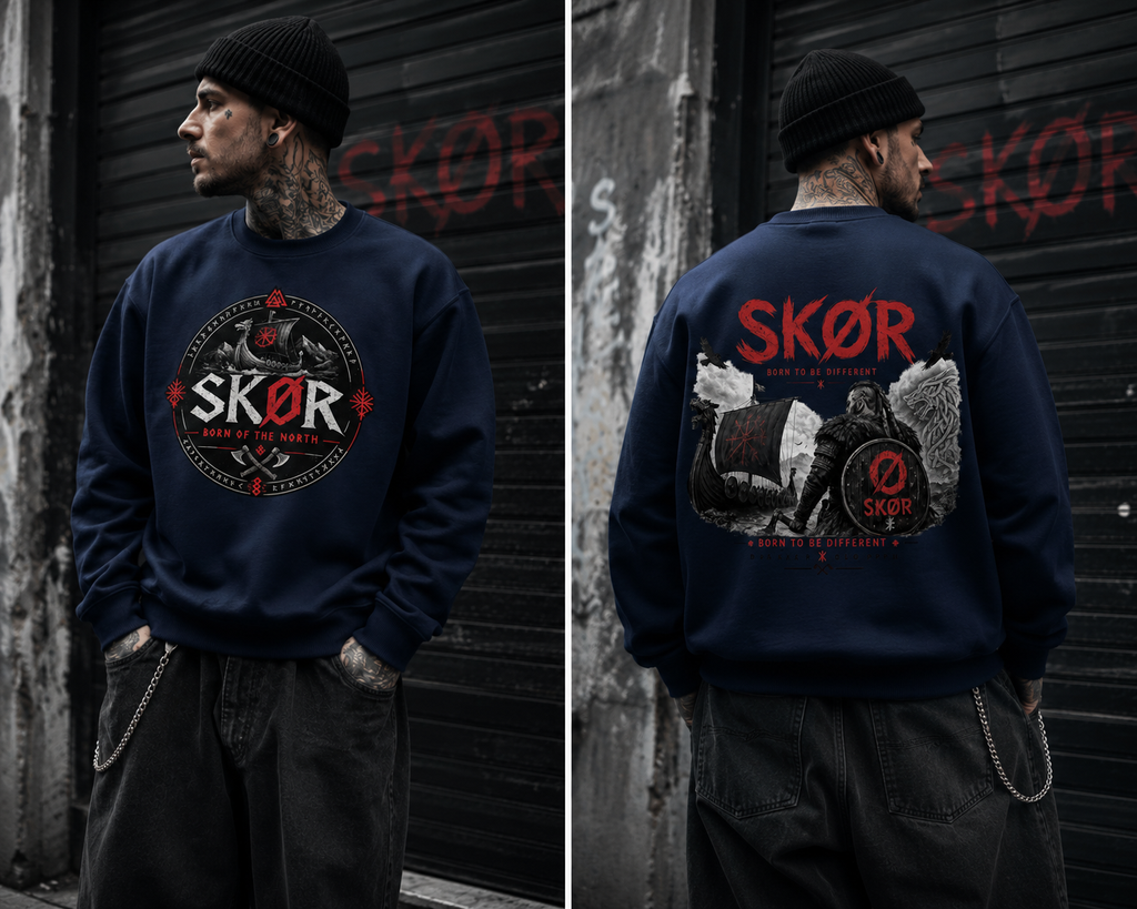 SKØR Born of the North - SWEAT SKØR UNISEXE
