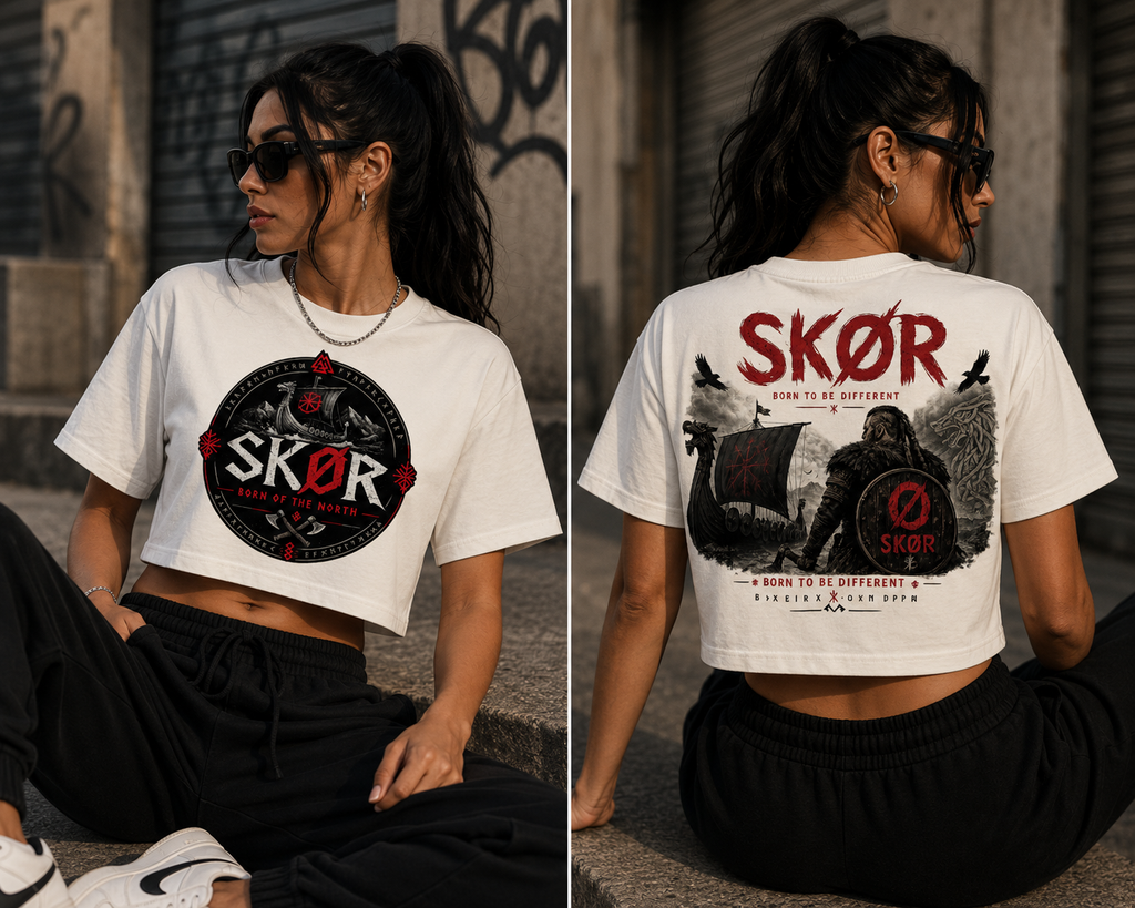 Crop top pour femme