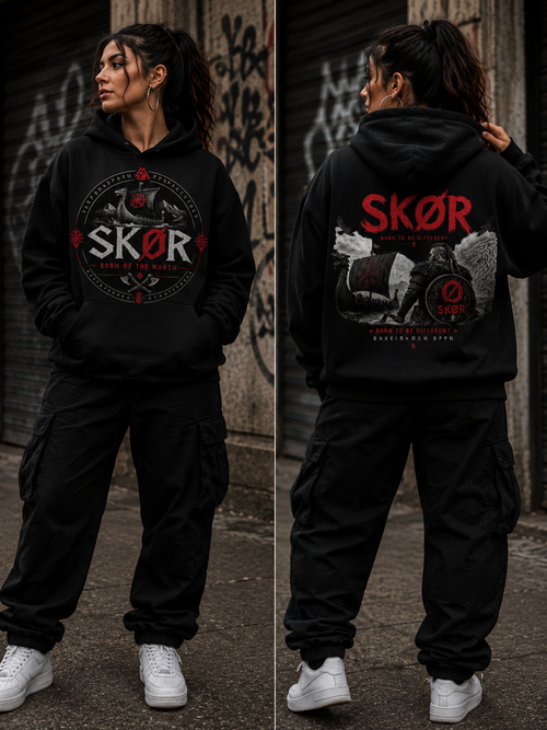 SKØR Born of the North - Sweat à Capuche Unisex