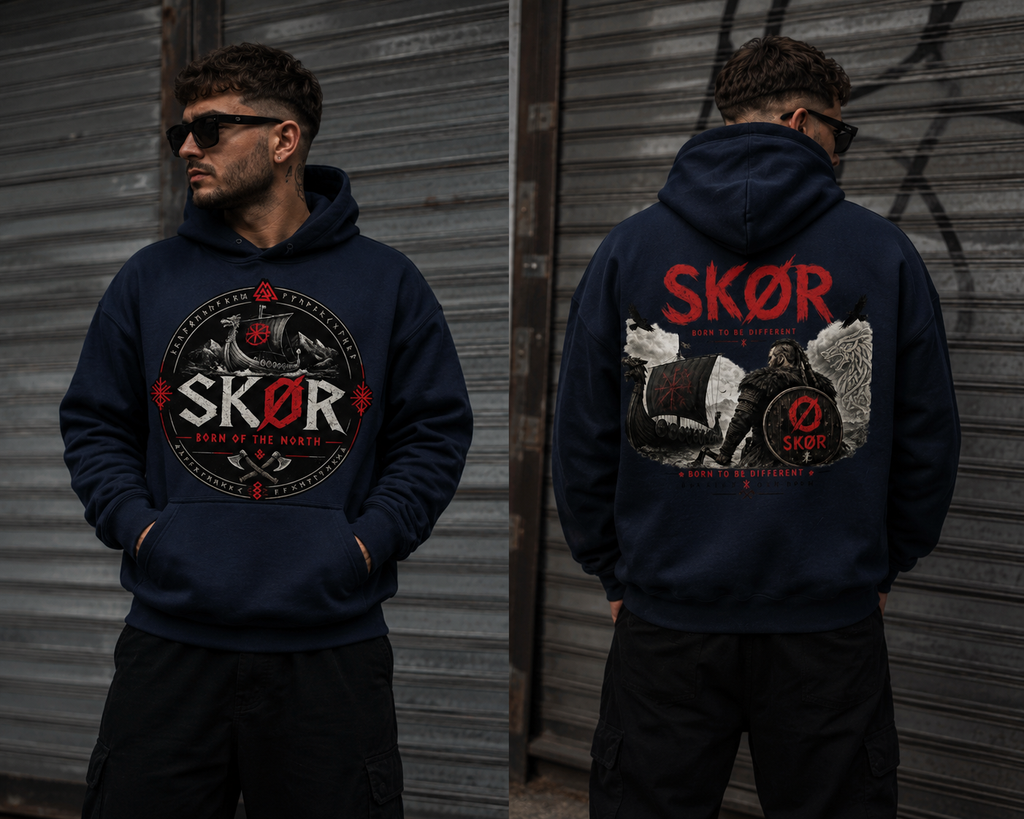 SKØR Born of the North - Sweat à Capuche Unisex