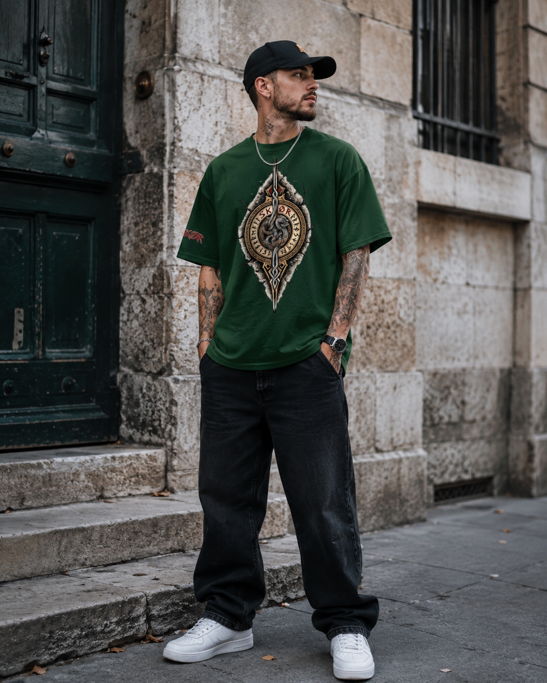 SKØR T-SHIRT VEGVISIR UNISEXE
