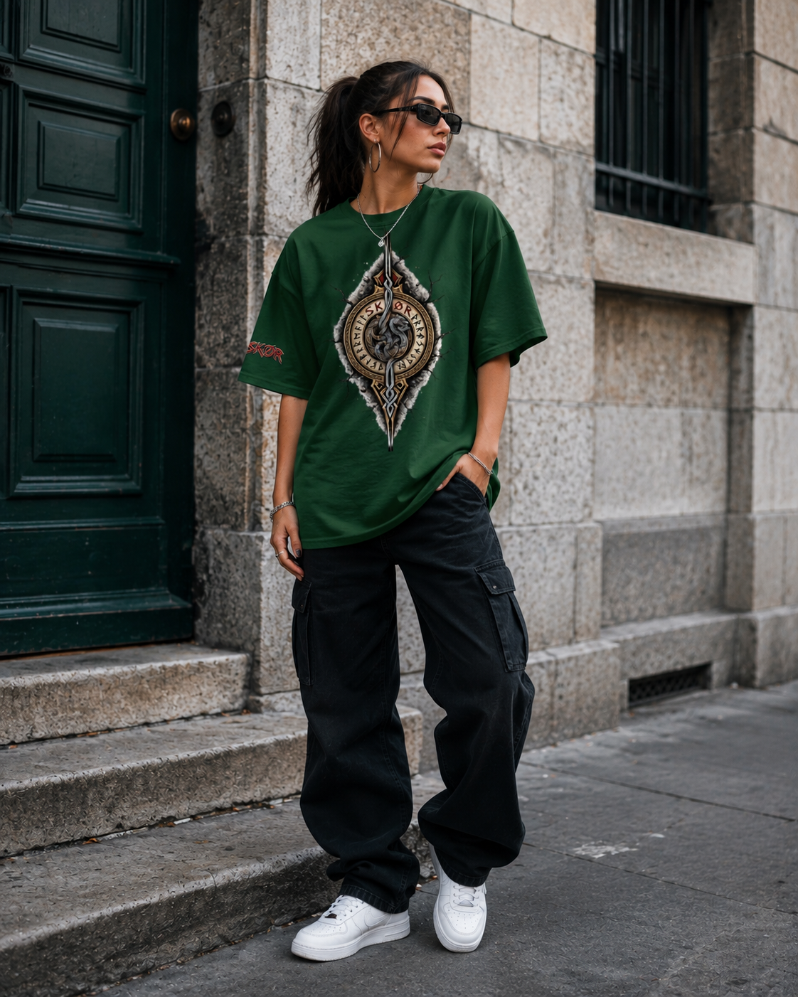 SKØR T-shirt Unisexe Vegvisir