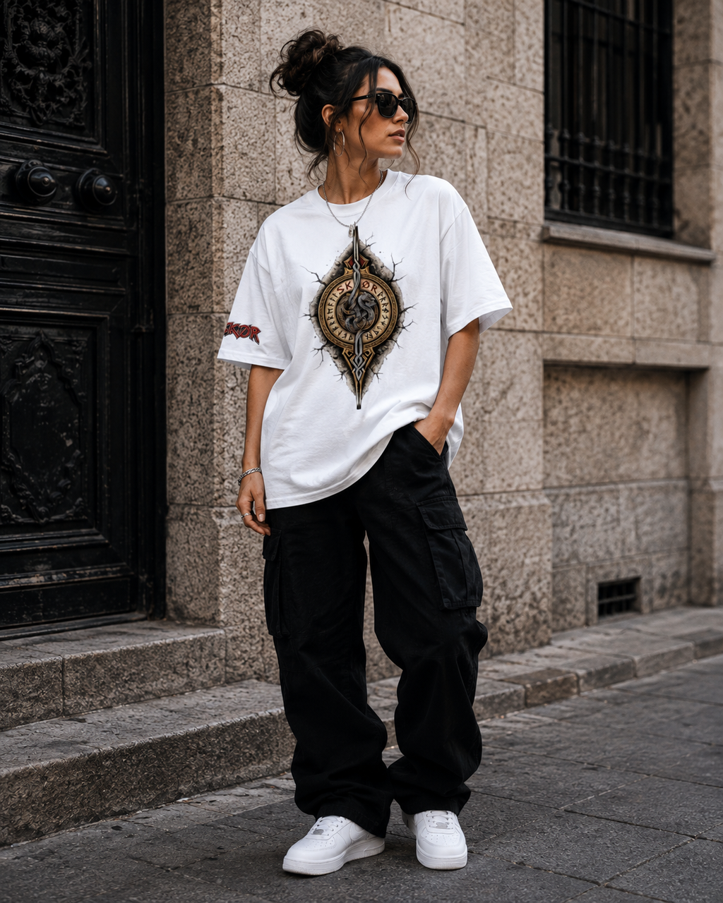 SKØR T-shirt Unisexe Vegvisir