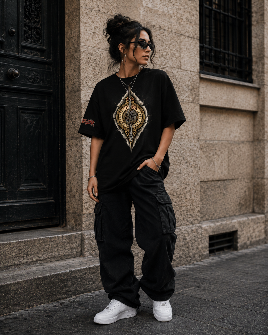 SKØR T-SHIRT VEGVISIR UNISEXE