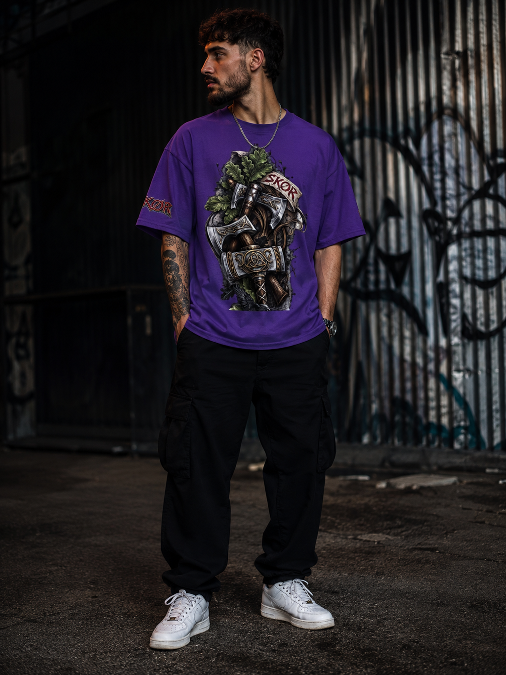 SKØR T-SHIRT BERSERK UNISEXE
