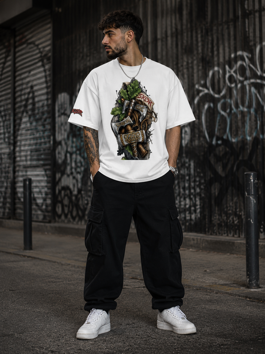 SKØR T-SHIRT BERSERK UNISEXE