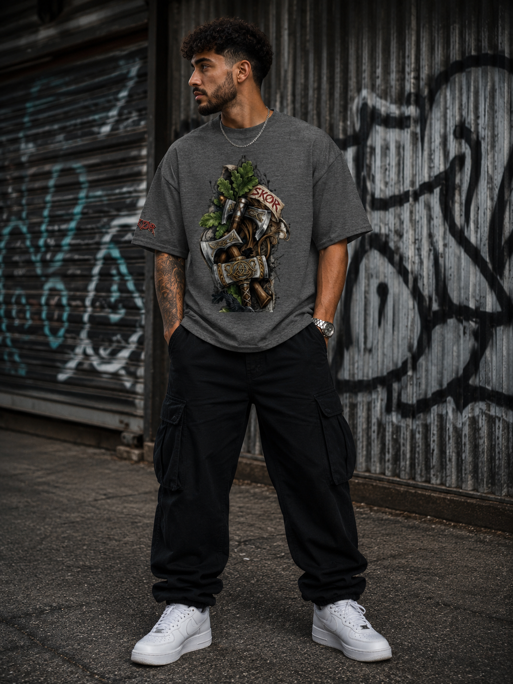 SKØR T-SHIRT BERSERK UNISEXE