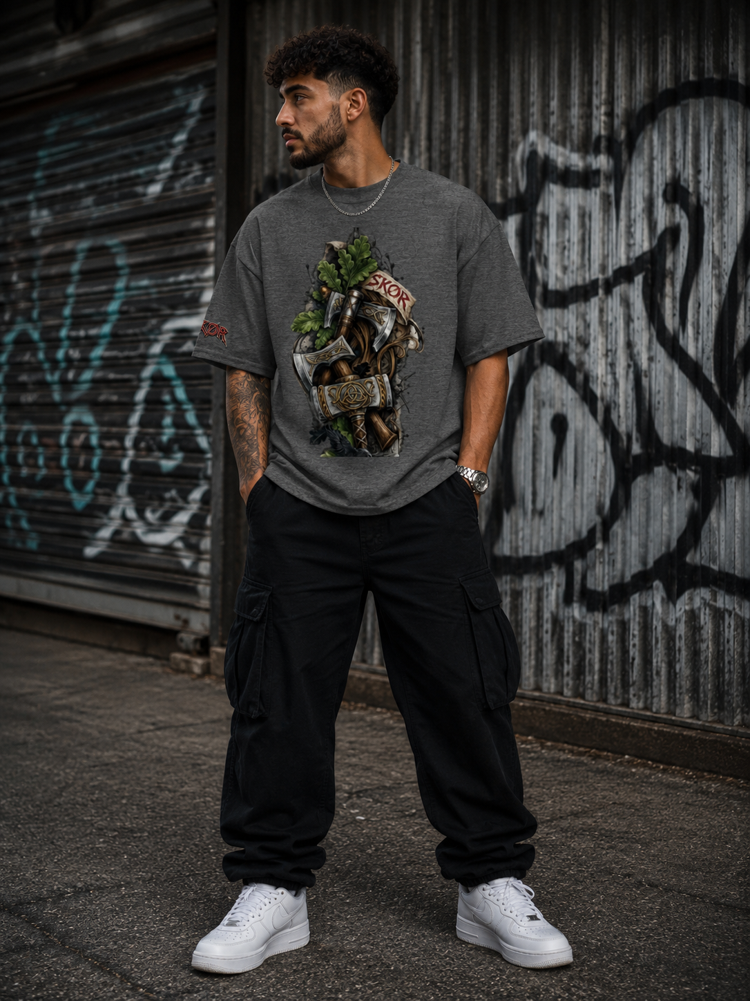 SKØR T-SHIRT BERSERK UNISEXE