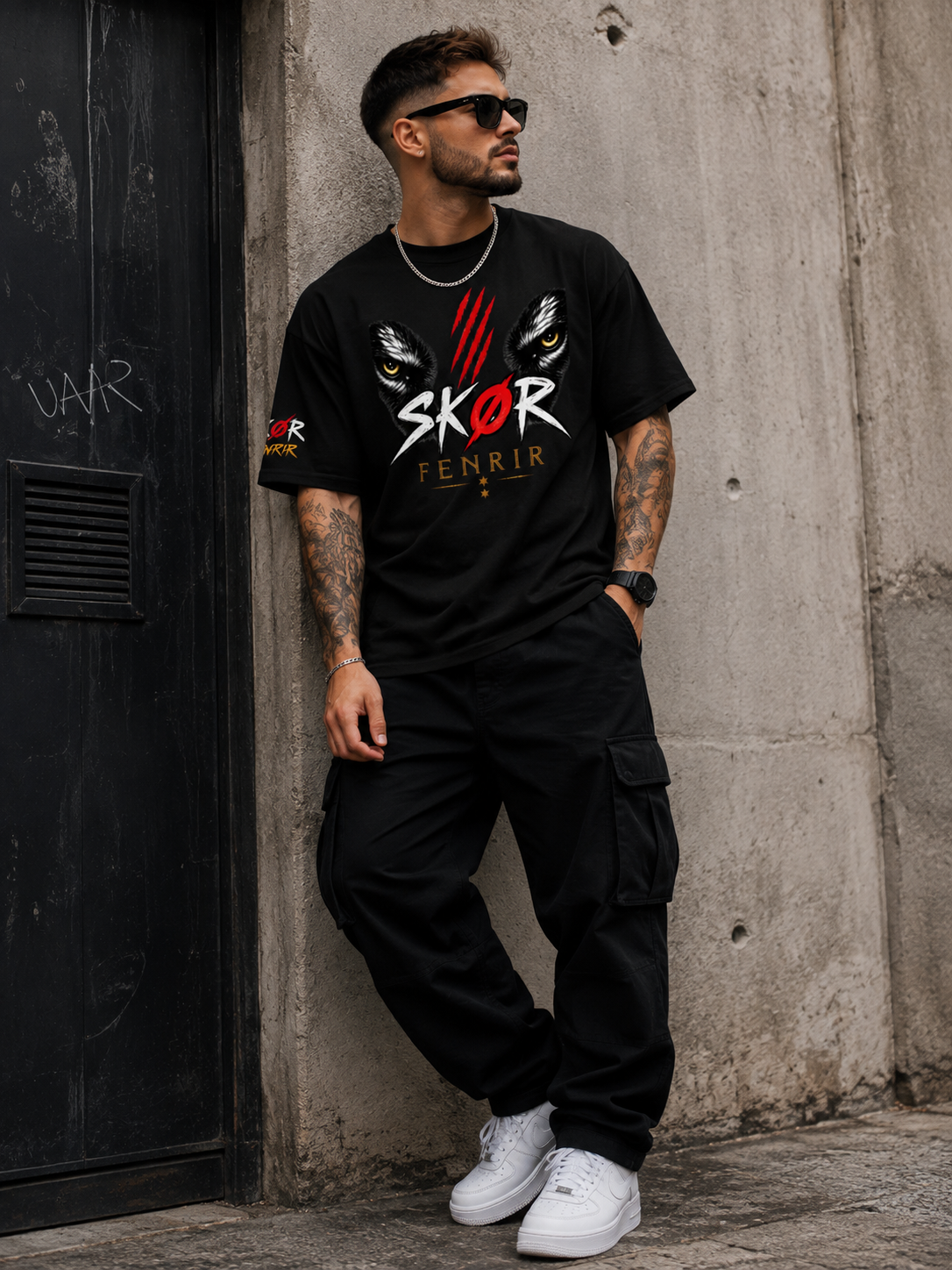 SKØR T-SHIRT FENRIR UNISEXE