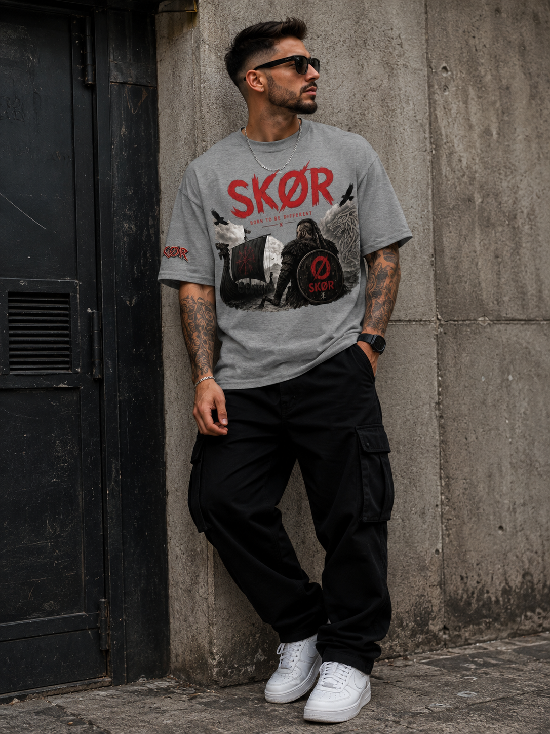 SKØR T-SHIRT DRAKKAR UNISEXE
