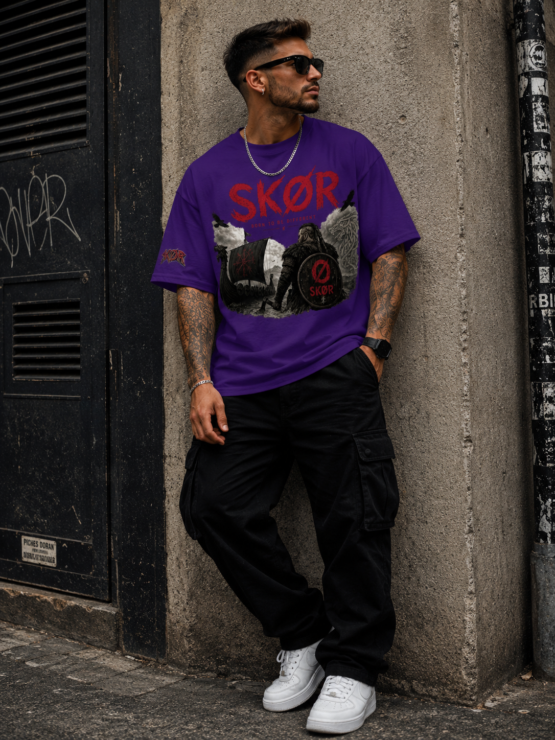 SKØR T-SHIRT DRAKKAR UNISEXE