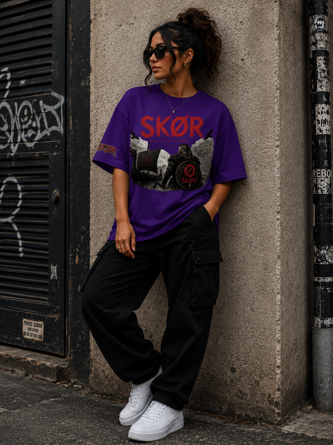 SKØR T-shirt Unisexe Drakkar