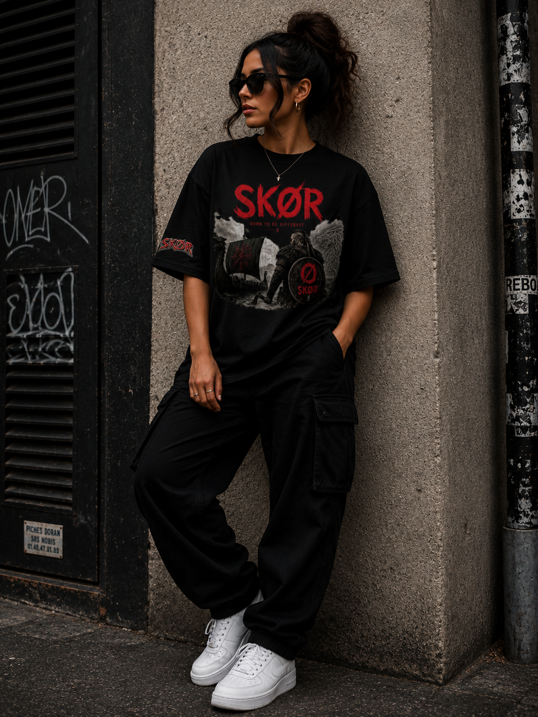 SKØR T-SHIRT DRAKKAR UNISEXE