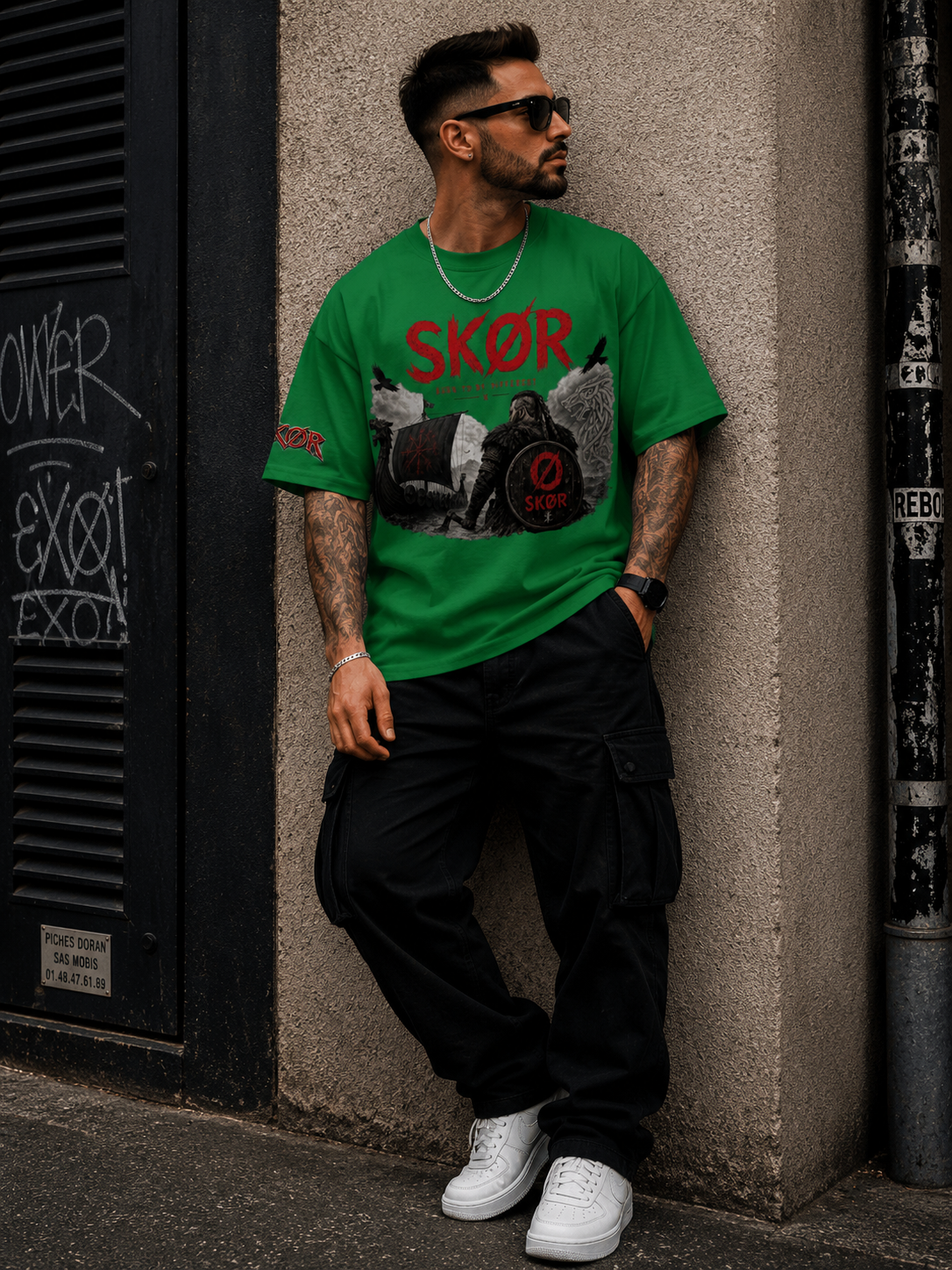 SKØR T-SHIRT DRAKKAR UNISEXE
