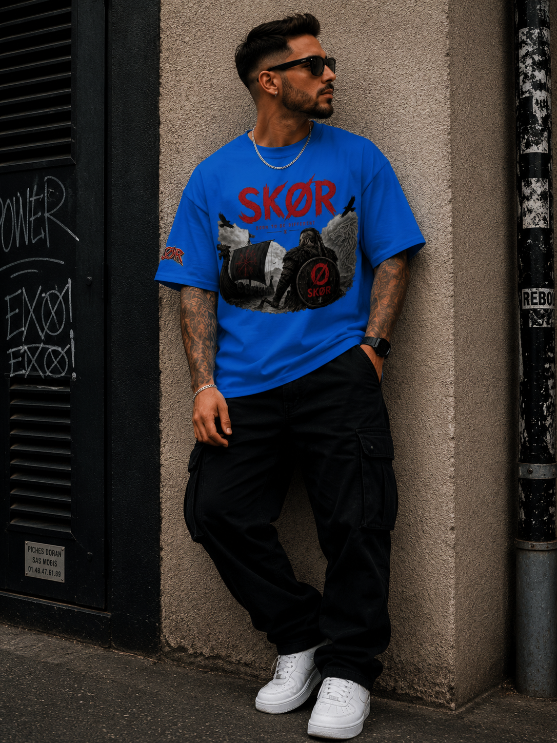 SKØR T-SHIRT DRAKKAR UNISEXE