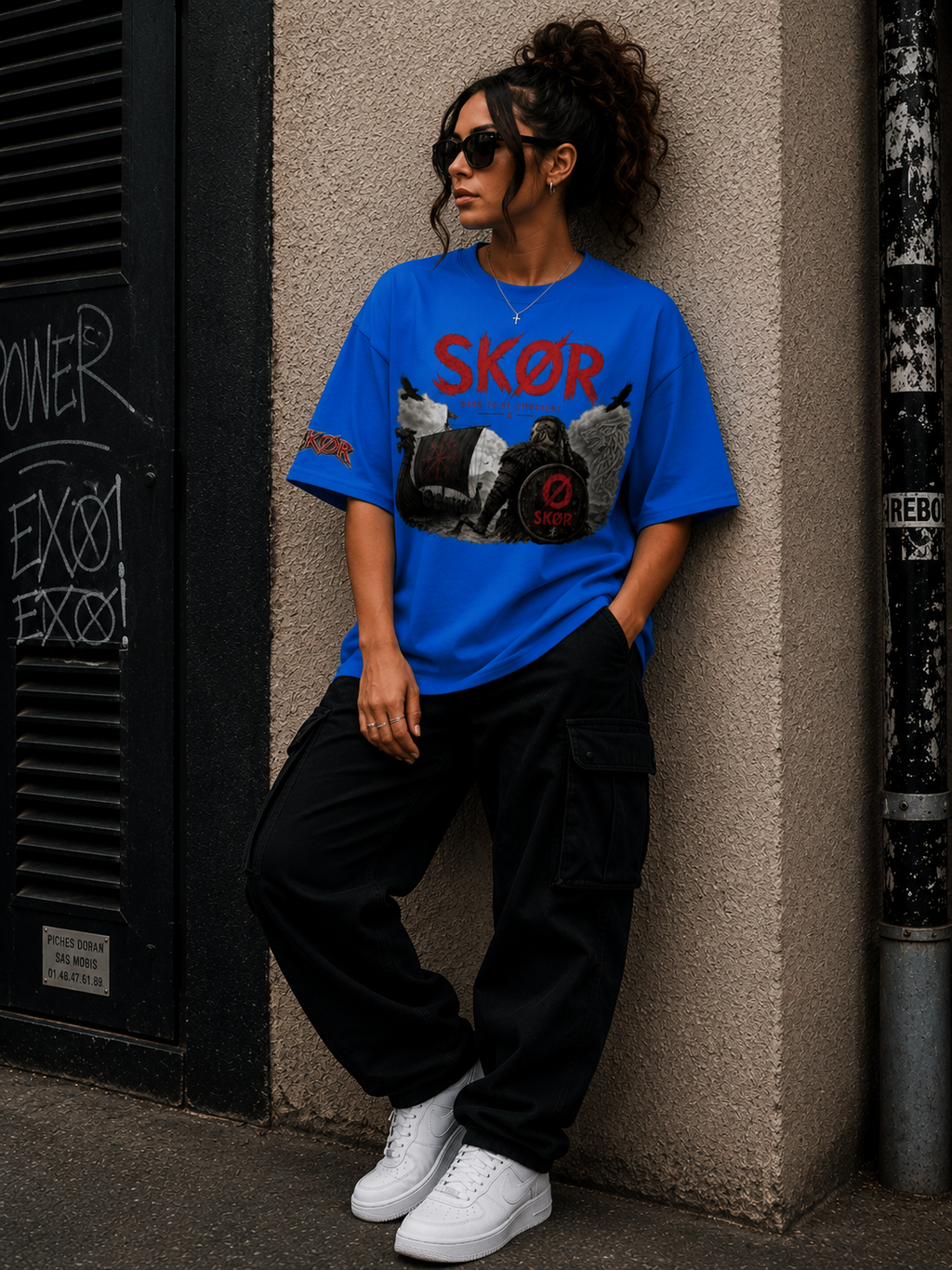 SKØR T-shirt Unisexe Drakkar