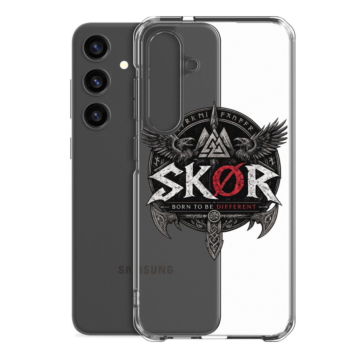 COQUE SAMSUNG SKØR BORN OF THE NORTH - skør.shop