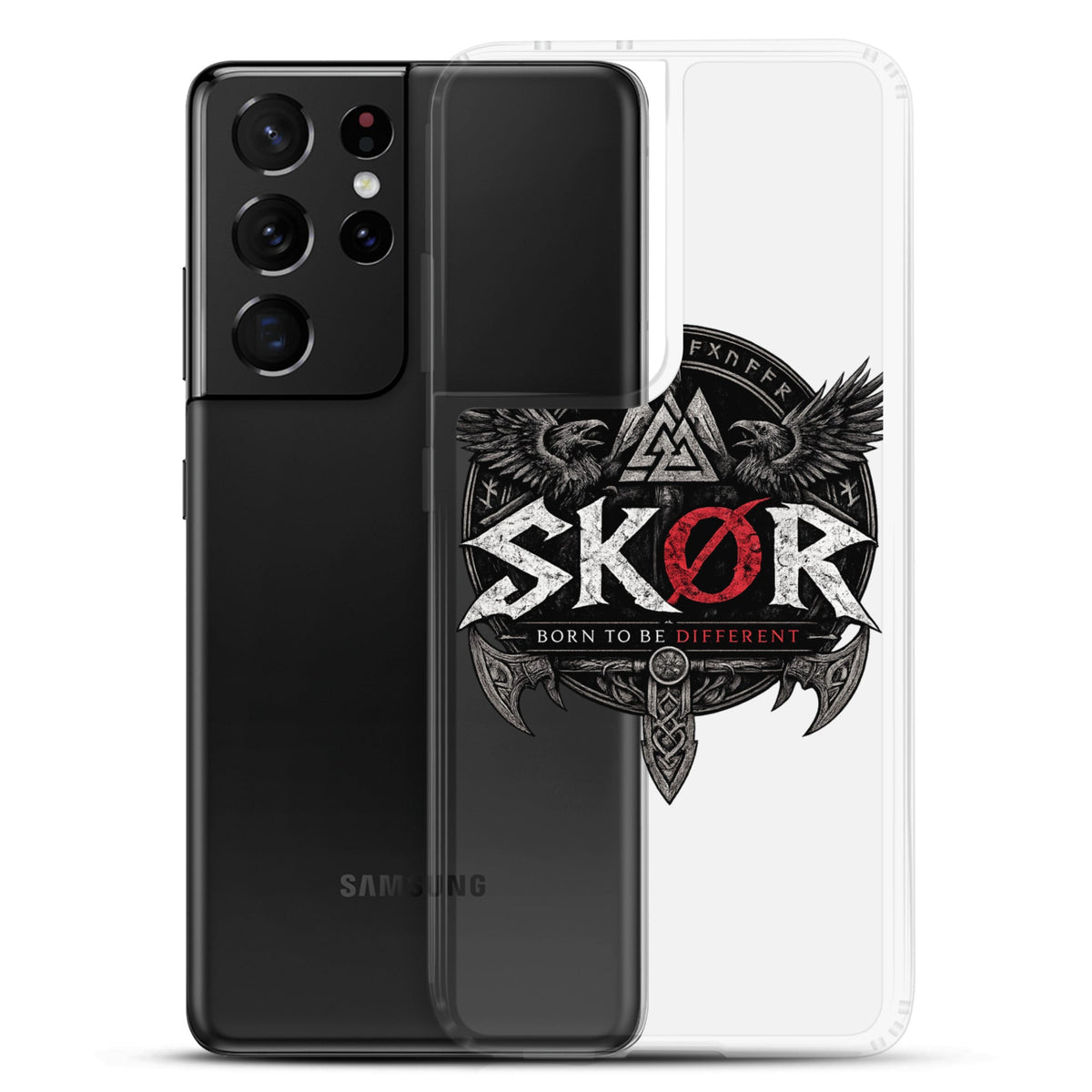 COQUE SAMSUNG SKØR BORN OF THE NORTH - skør.shop
