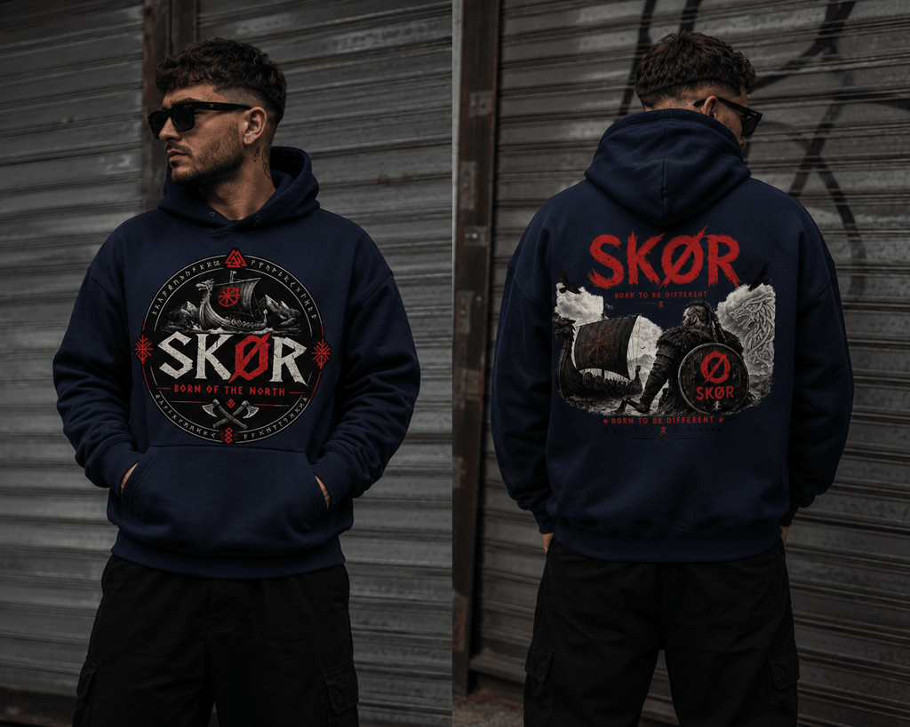 SKØR Born of the North - Sweat à Capuche Unisex - skør.shop