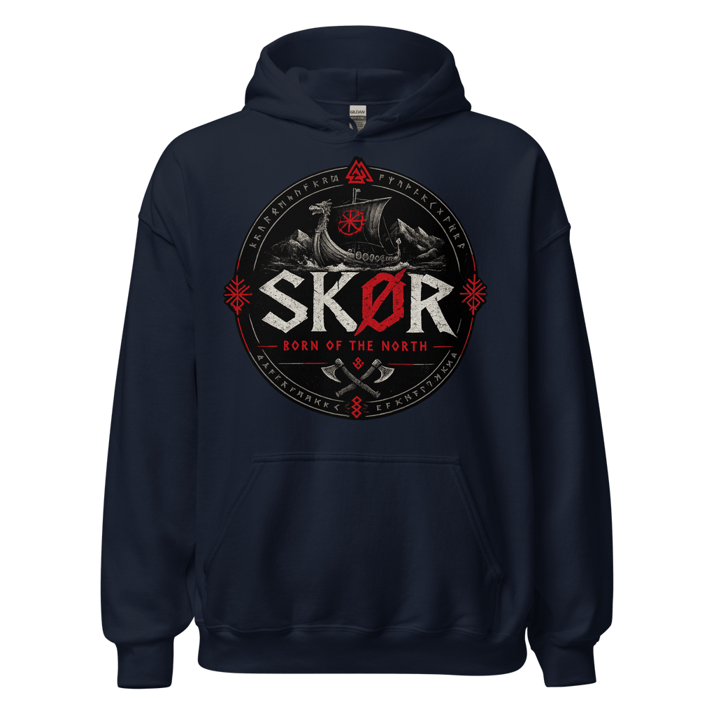 SKØR Born of the North - Sweat à Capuche Unisex - skør.shop