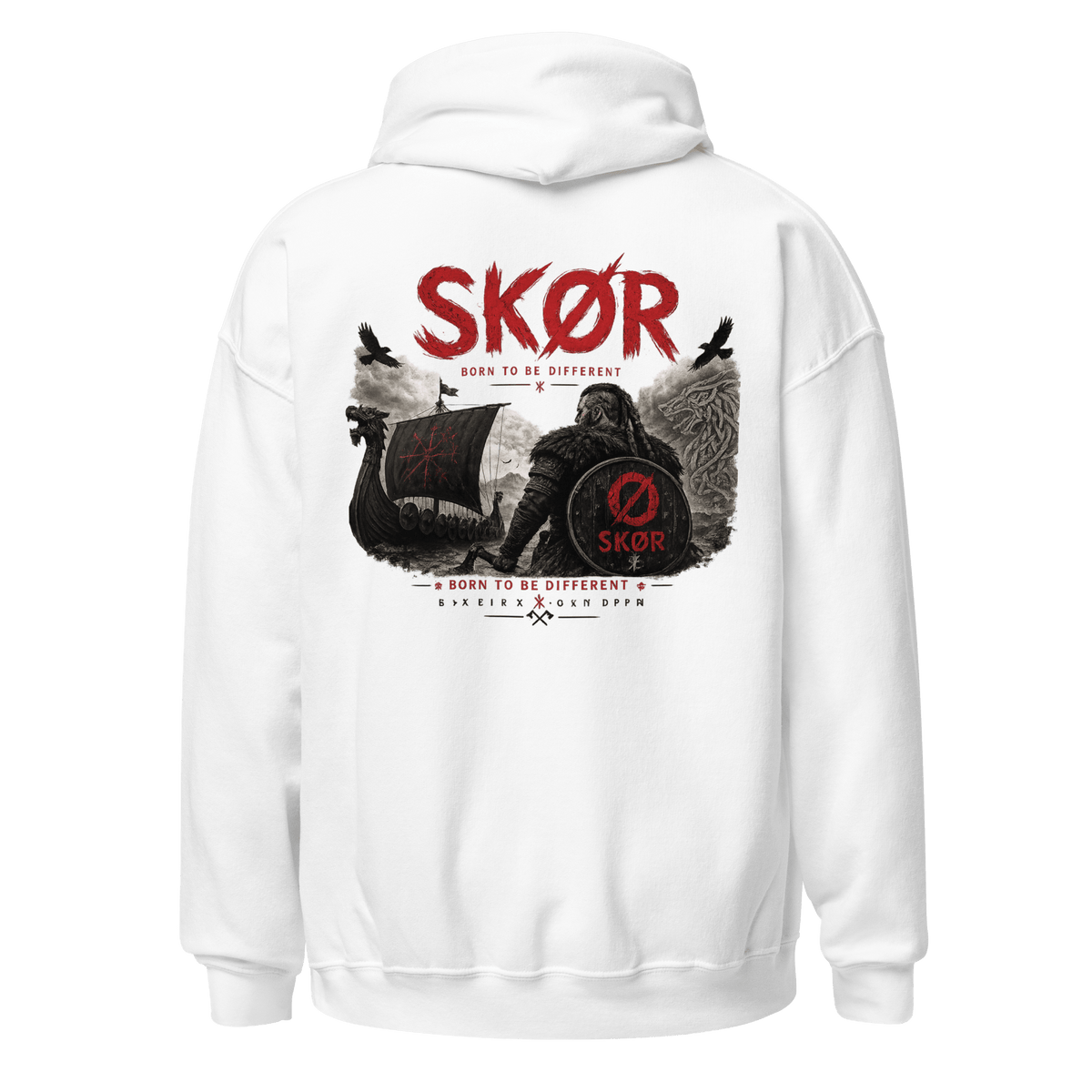 SKØR Born of the North - Sweat à Capuche Unisex - skør.shop