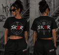 SKØR CROP TOP BORN TO BE DIFFERENT - skør.shop