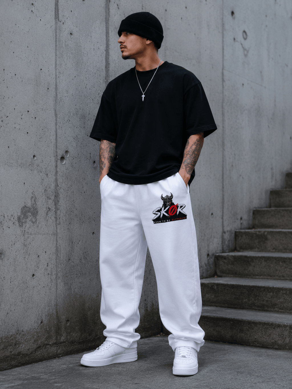 SKØR PANTALON UNISEXE BORN TO BE DIFFERENT - skør.shop