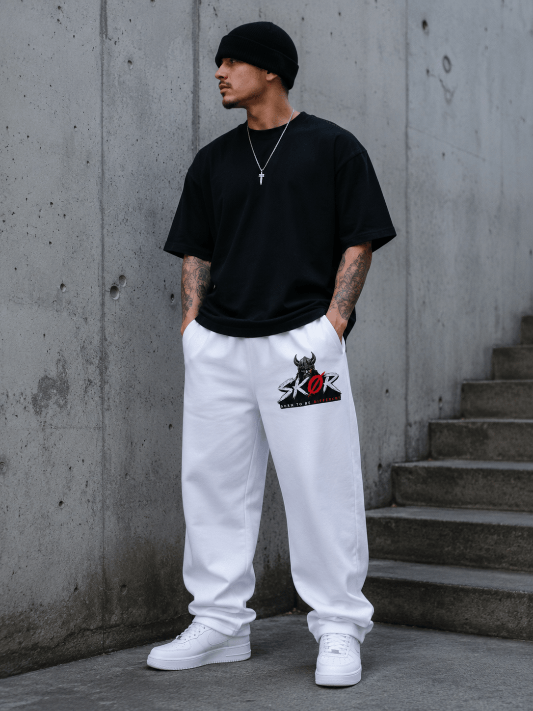 SKØR PANTALON UNISEXE BORN TO BE DIFFERENT - skør.shop