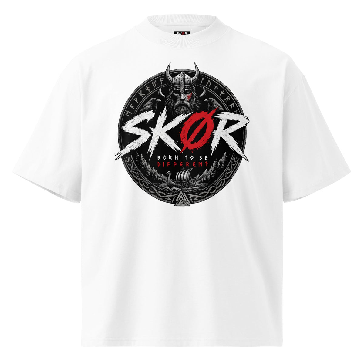 SKØR T-SHIRT BORN TO BE DIFFERENT - skør.shop