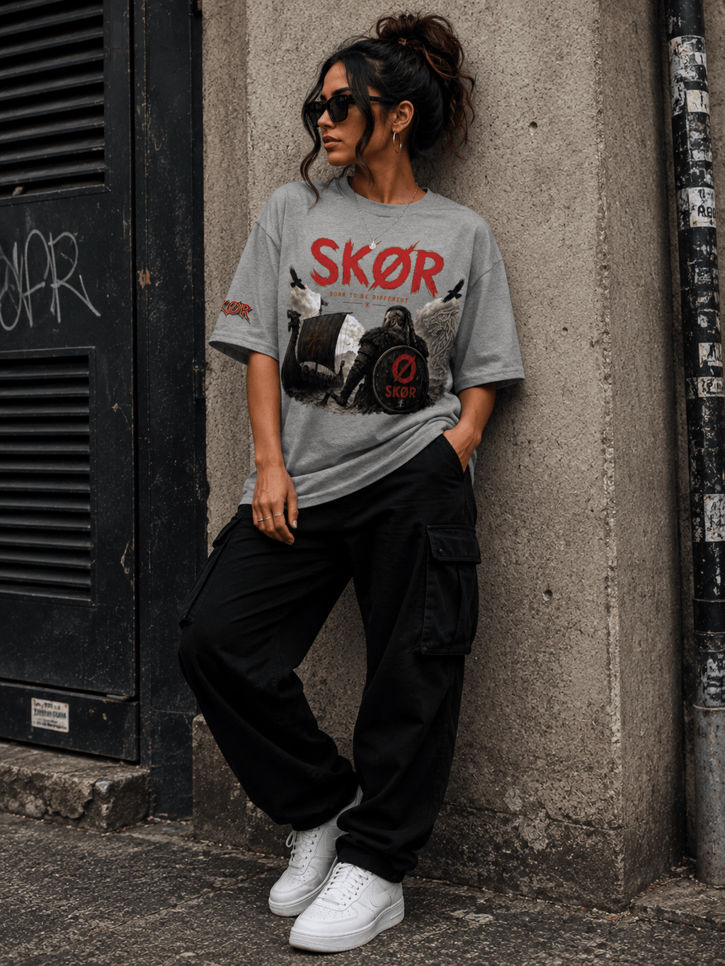 SKØR T-SHIRT DRAKKAR UNISEXE - skør.shop