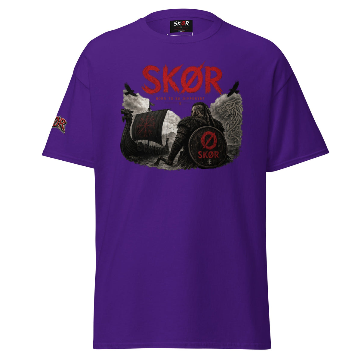 SKØR T-SHIRT DRAKKAR UNISEXE - skør.shop