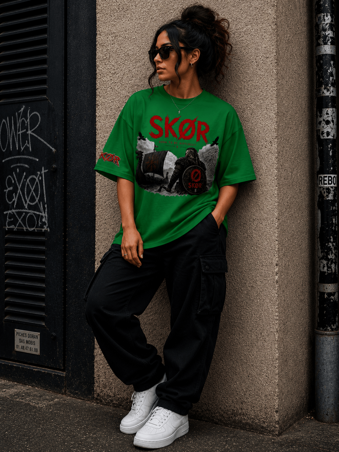SKØR T-SHIRT DRAKKAR UNISEXE - skør.shop