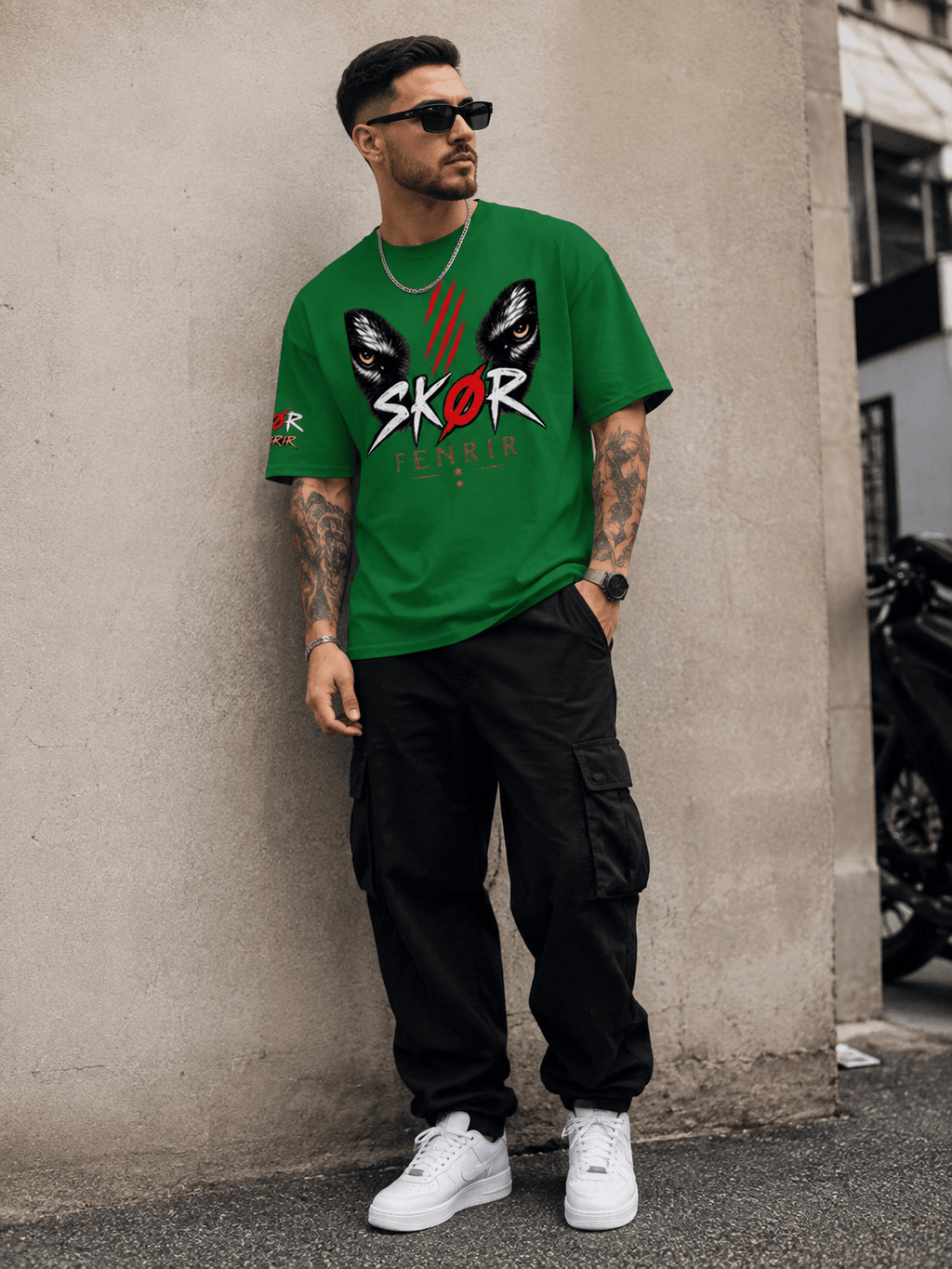 SKØR T-SHIRT FENRIR UNISEXE - skør.shop
