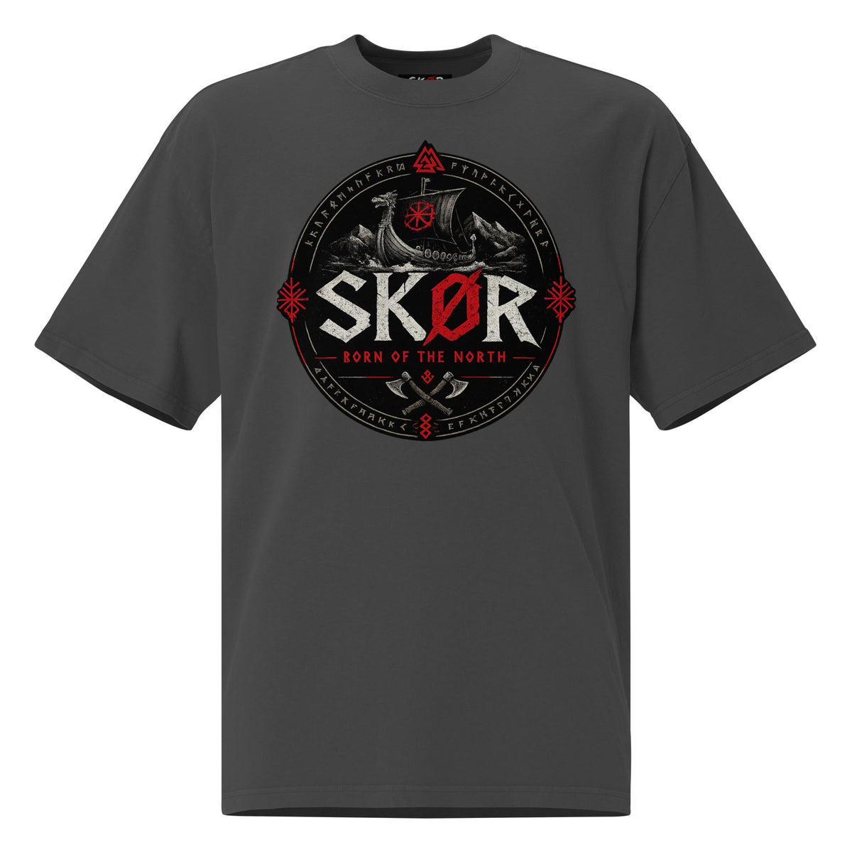 SKØR T-SHIRT UNISEXE BORN OF THE NORTH - skør.shop