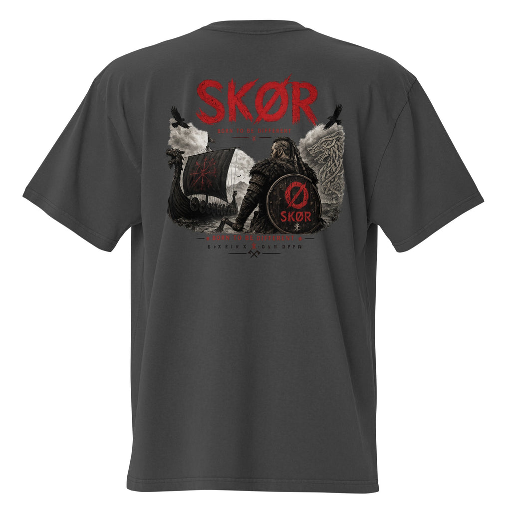 SKØR T-SHIRT UNISEXE BORN OF THE NORTH - skør.shop
