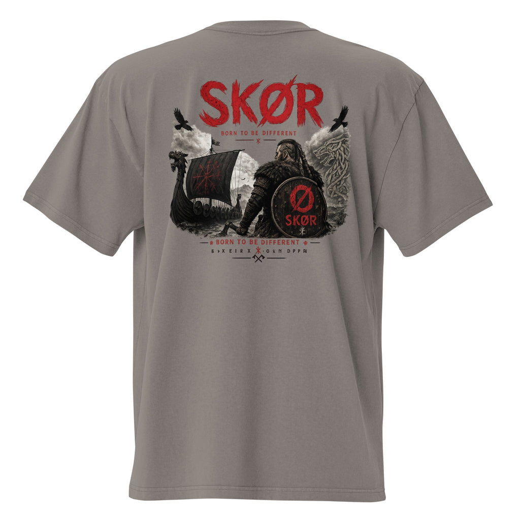 SKØR T-SHIRT UNISEXE BORN OF THE NORTH - skør.shop