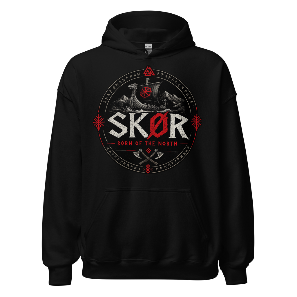 SKØR Born of the North - Sweat à Capuche Unisex