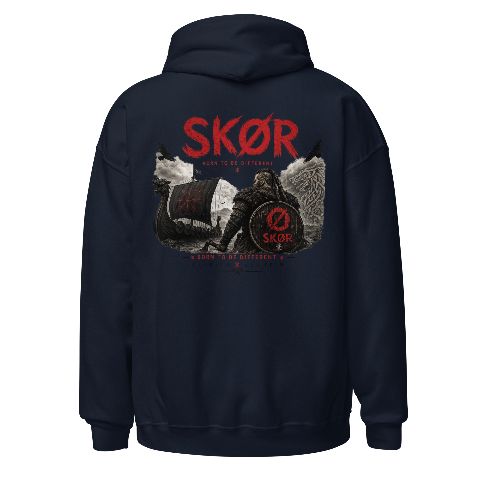 SKØR Born of the North - Sweat à Capuche Unisex