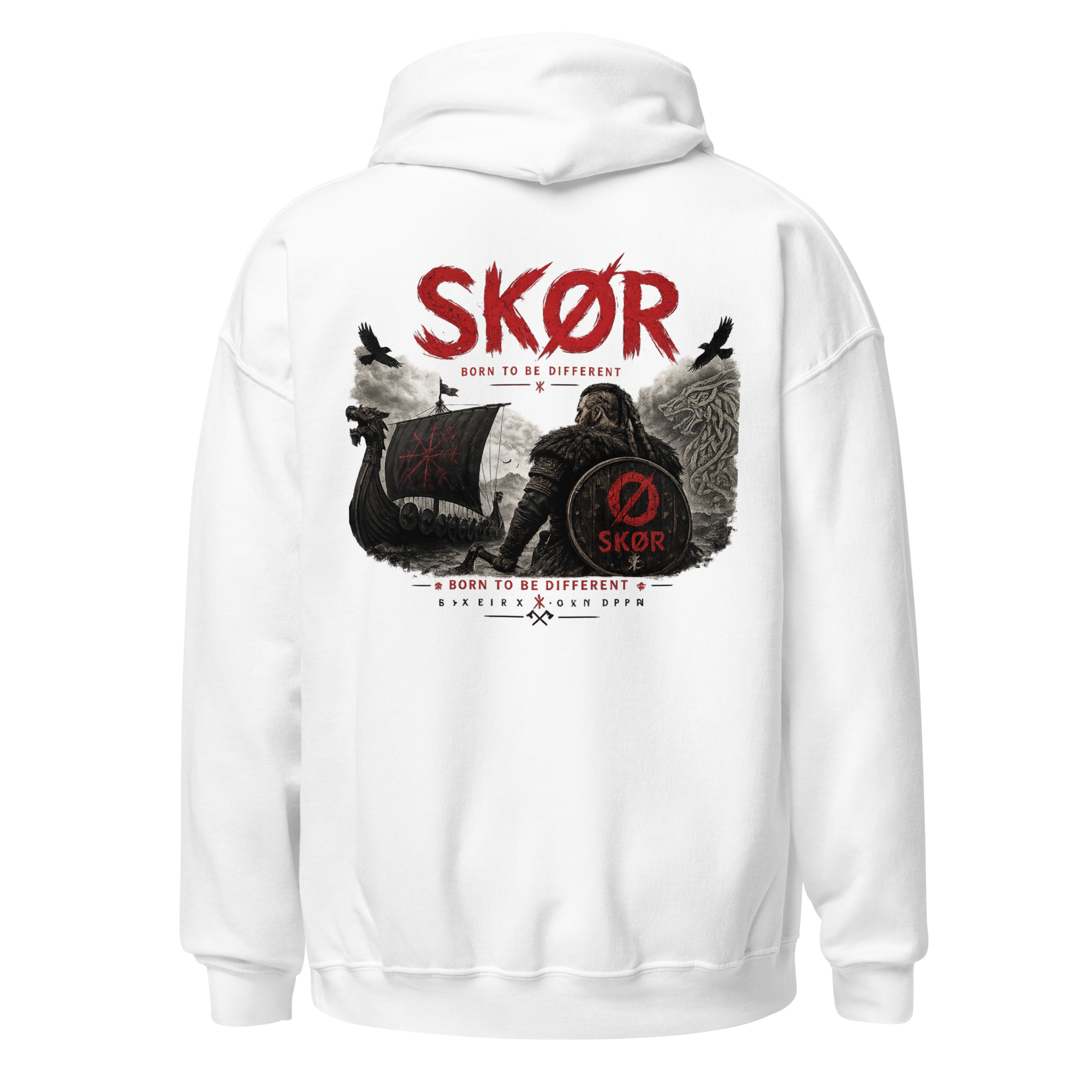 SKØR Born of the North - Sweat à Capuche Unisex